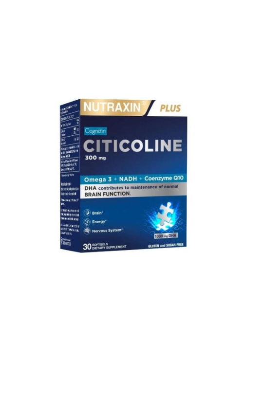 Nutraxin Sitikolin 30 Kapsül