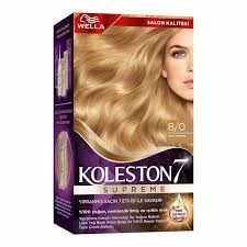 Wella Koleston Açık Kumral Saç Boyası 8/0