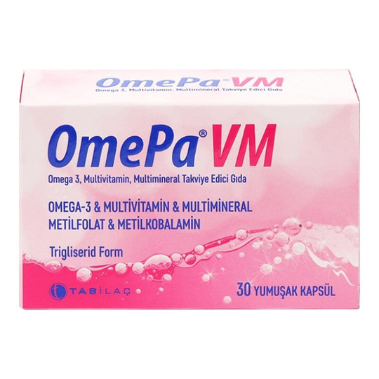 Omepa VM 30 Yumuşak Kapsül