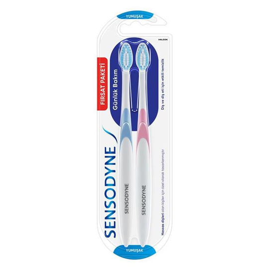 Sensodyne Günlük Bakım Yumuşak Diş Fırçası 2'li