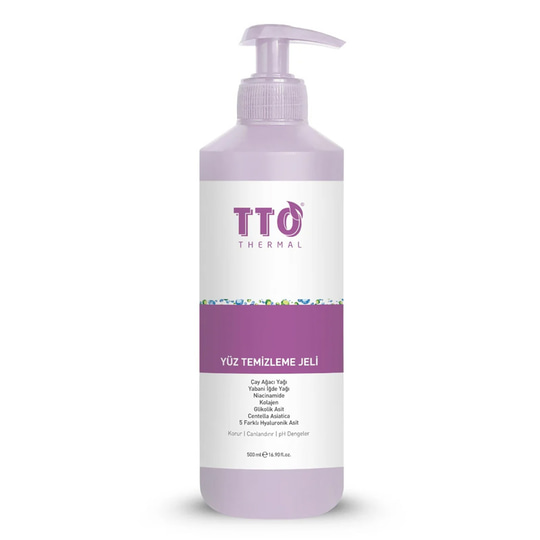 TTO Thermal Yüz Temizleme Jeli 500 ml