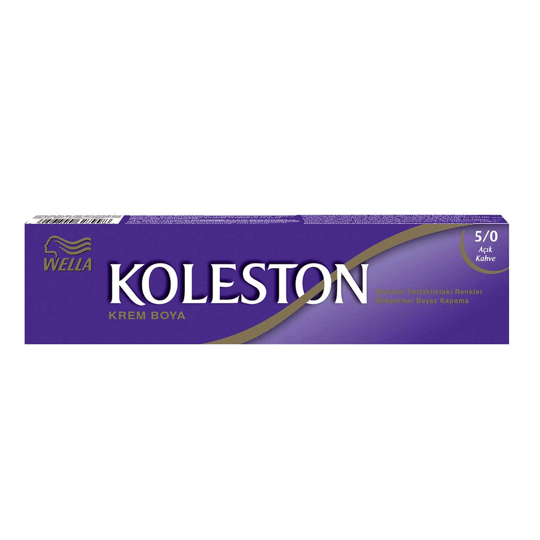 Koleston Tüp Saç Boyası Açık Kahve 5/0