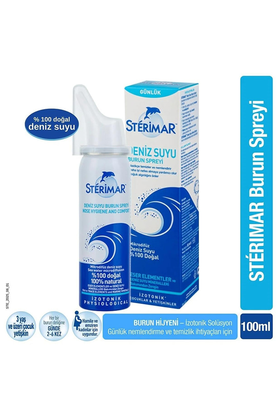 Sterimar Deniz Suyu Burun Spreyi 100 ml