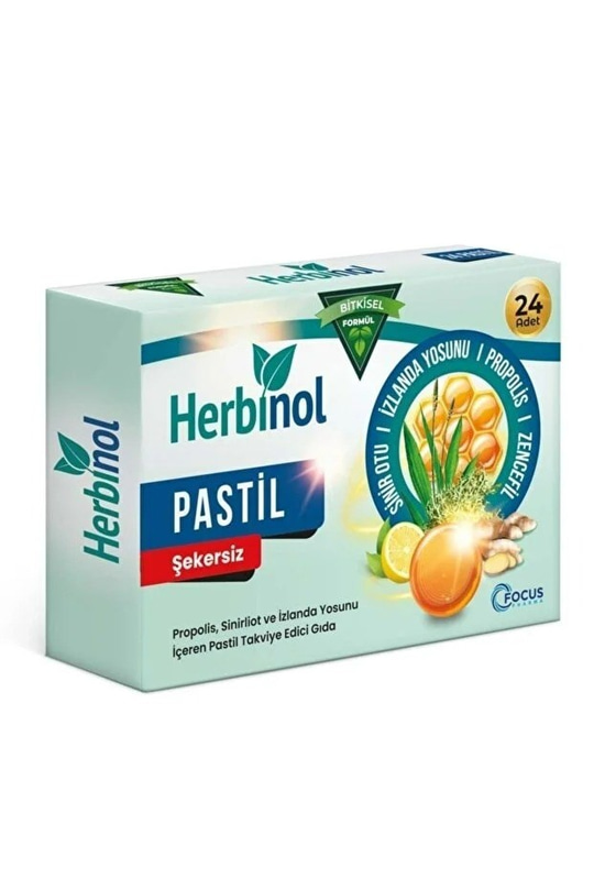 Herbinol Şekersiz 24 Pastil
