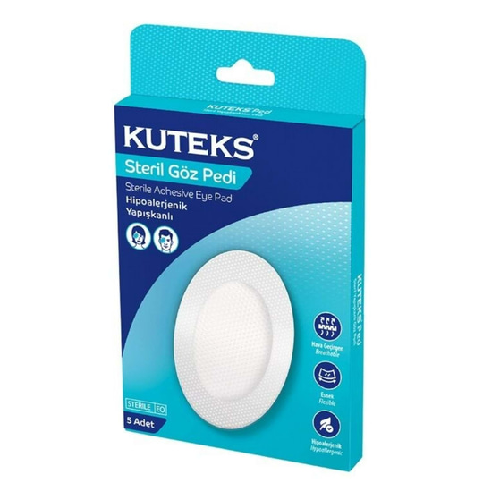 Kuteks Steril Göz Pedi 5'li