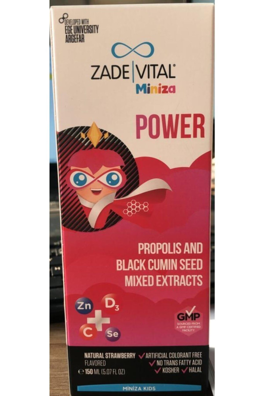 Zade Vital Miniza Power 150 Ml