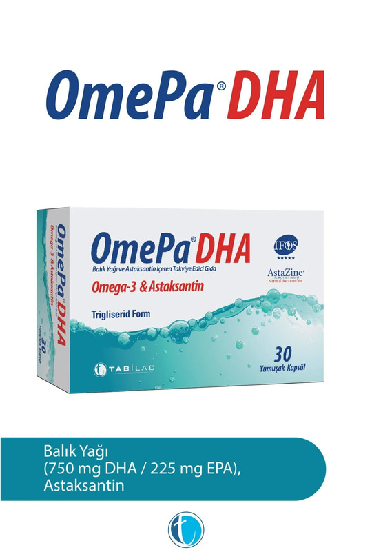 Omepa DHA 30 Yumuşak Kapsül