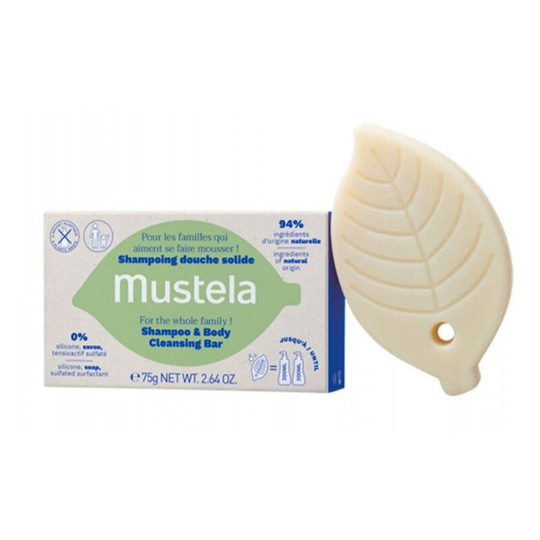 Mustela Shampoo Body Cleansing Bar Katı Şampuan 75 g