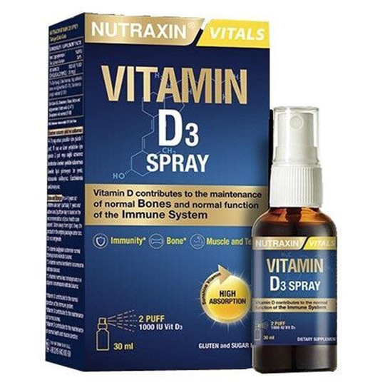 Nutraxin Vitamin D3 Sprey 30 ml