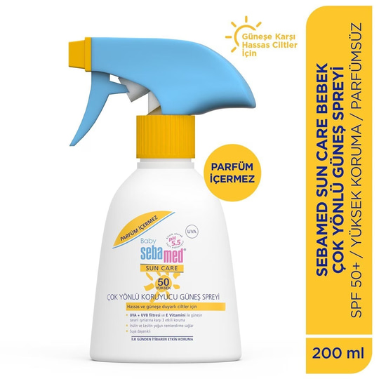 Sebamed Bebek Güneş Spreyi SPF50+ 200 ml