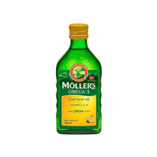 Möllers Omega 3 Şurup Limon Aromalı 150 Ml