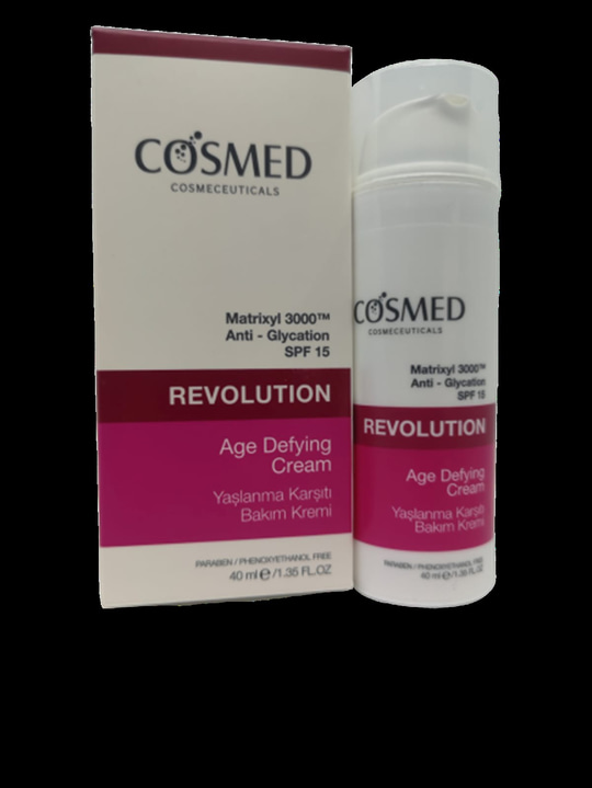 Cosmed Revolution Yaşlanma Karşıtı Bakım Kremi SPF 15 40 ml