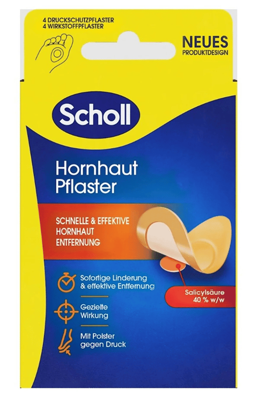 Scholl Nasır Sökücü Flaster 4'lü