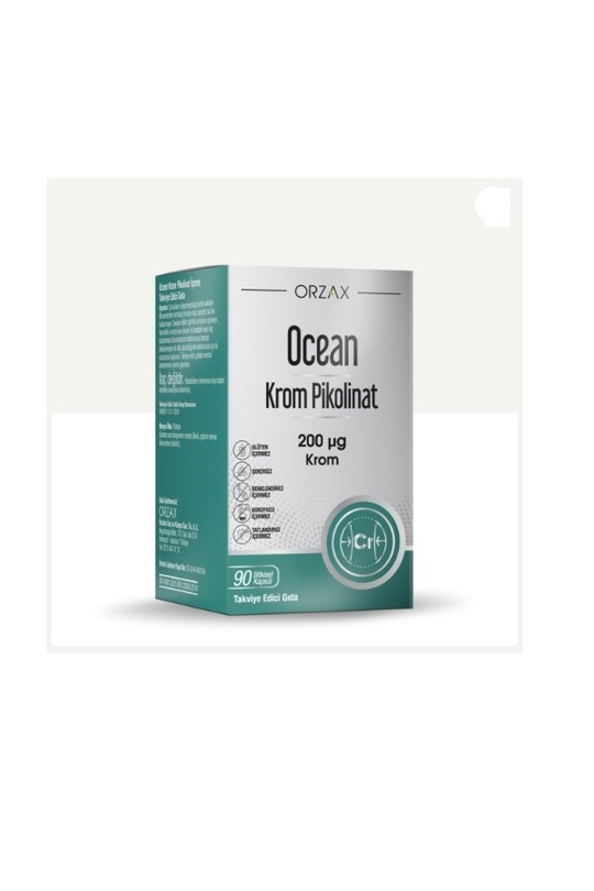 Ocean Krom Pikolinat 200 mcg 90 Kapsül