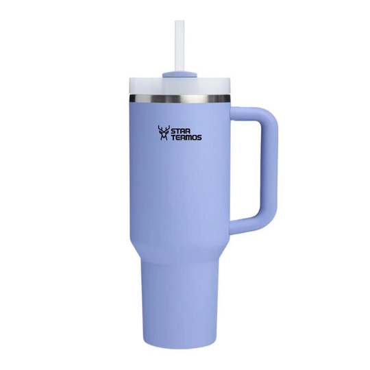 Star Termos Aqua Pipetli 900 ML Çelik Termos - Mavi | 8 saat sıcak 12 saat soğuk 24 saat buz tutar