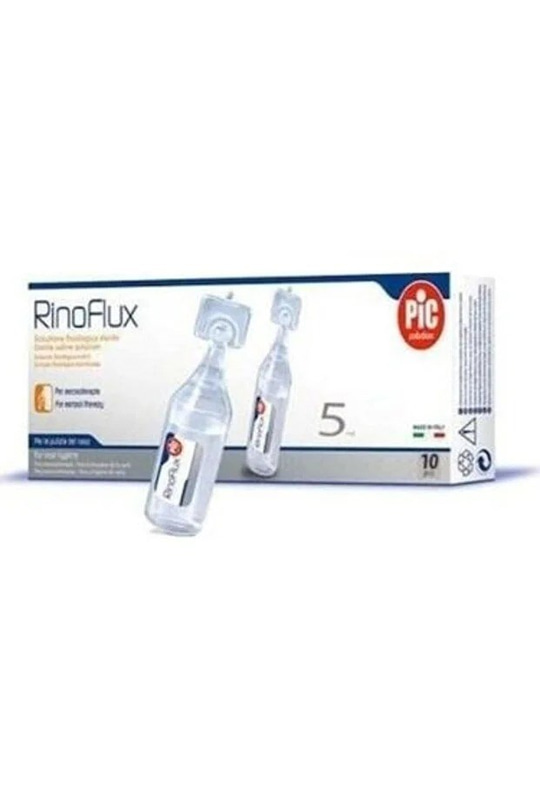 Rinoflux Steril Serum Fizyolojik Damla 10 Flakon