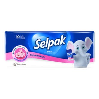 Selpak Mendil Çiçek Kokulu 10'lu