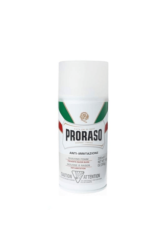 Proraso Shaving Foam White With Oat Extract & Green Tea 300 ml