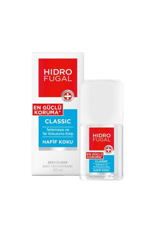Hidrofugal Maksimum Koruma Klasik Sprey Deodorant 30 ml