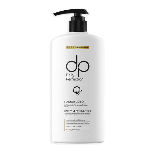 DP Daily Perfection Pamuk Sütü ve Buğday Proteini Tuzsuz Şampuan 425 ml