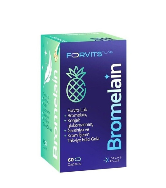 Forvits Lab Bromelain 60 Kapsül