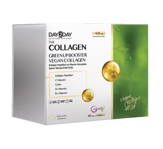 Day2Day The Collagen Green UP Booster Vegan 30 Saşe