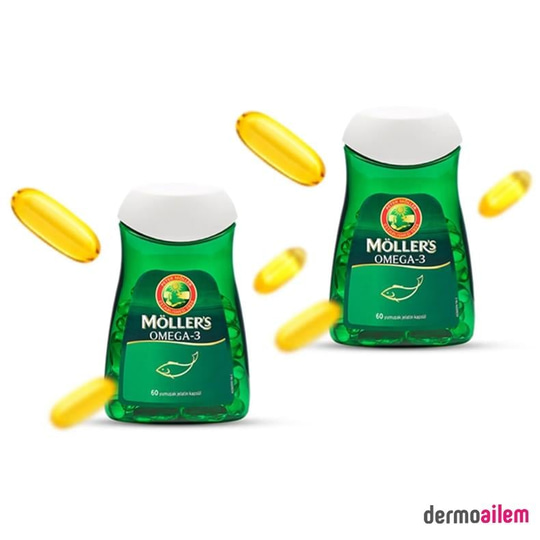 Möller's Omega-3 Balık Yağı 60 Kapsül 2 Adet