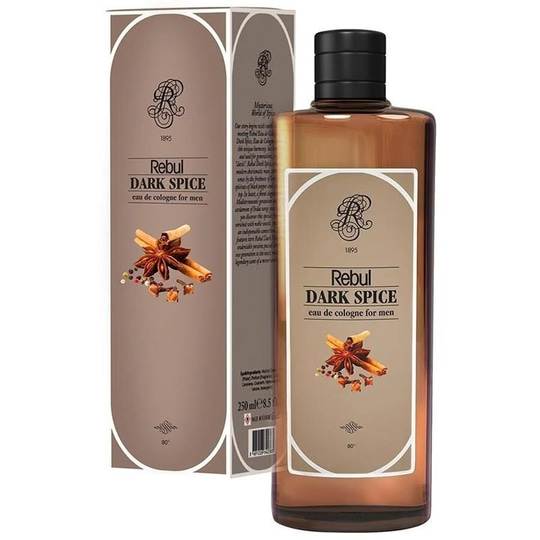 Rebul Dark Spice Kolonya Cam Şişe 270 ml