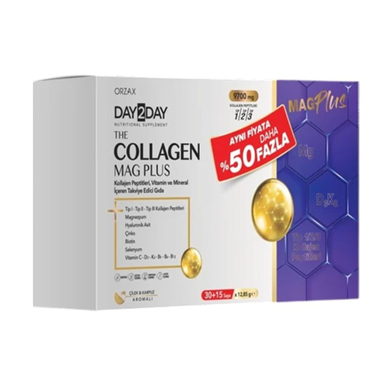 Day2Day Collagen Mag Plus 45 Saşe