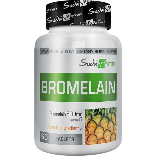 Suda Vitamin Bromelain 500 Mg 60 Tablet