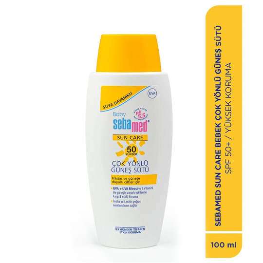 Sebamed Baby SPF50 Çok Yönlü Güneş Sütü 100 ml