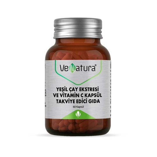 Venatura Yeşil Çay ve Vitamin C 60 Kapsül