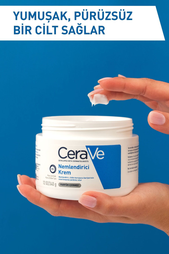 Cerave Nemlendirici Krem Kuru ve Çok Kuru Ciltler 340 ml