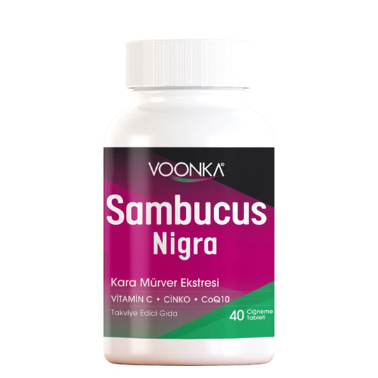 Voonka Sambucus Nigra Çiğneme 42 Tablet
