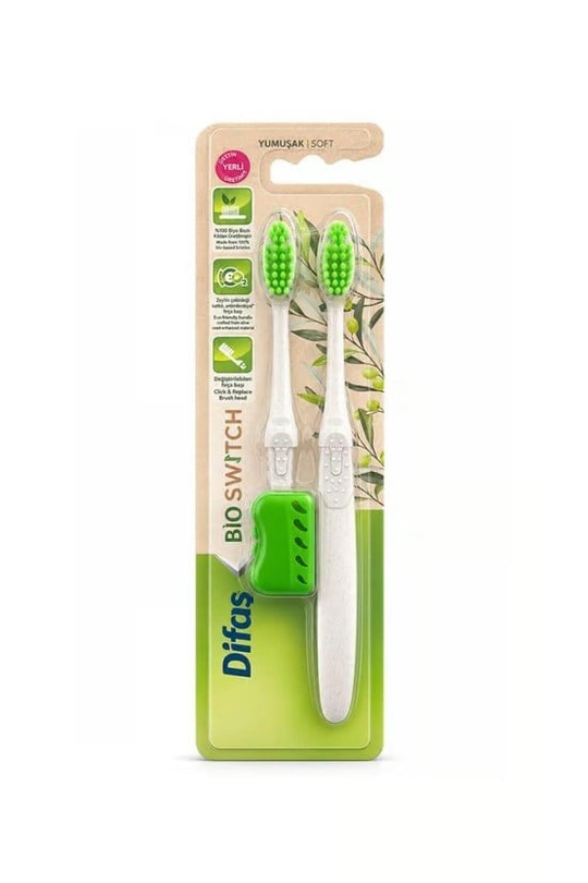 Difaş Bio Switch 2li Diş Fırçası - Soft