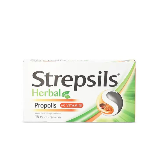 Strepsils Herbal Propolis 16 Pastil