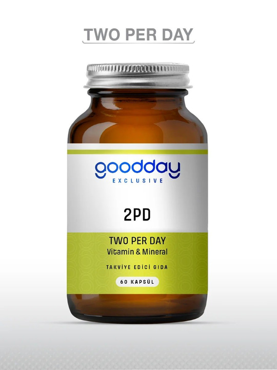 Goodday 2PD Two Per Day 60 Kapsül