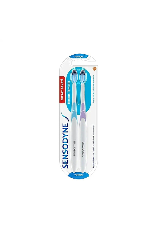 Sensodyne Hassas Temizlik Diş Fırçası 2li Fırsat Paketi