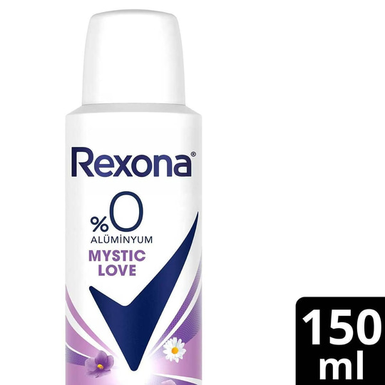 Rexona Kadın Sprey Deodorant Mystic Love %0 Alüminyum 48 Saat Koruma 150 ml