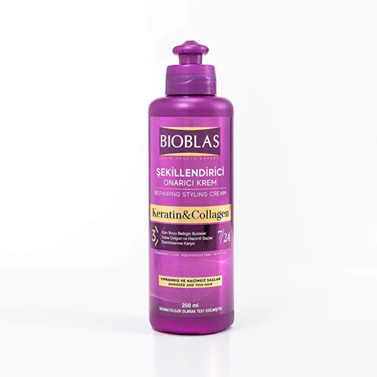 Bioblas Keratin Collagen Şekillendirici Onarıcı Krem 250 ml