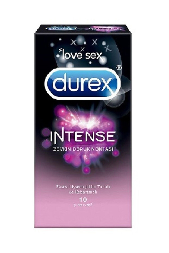 Durex Intense Prezervatif 10 Adet