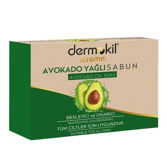 Dermokil Avokado Yağı Katı Doğal Sabun 100 gr