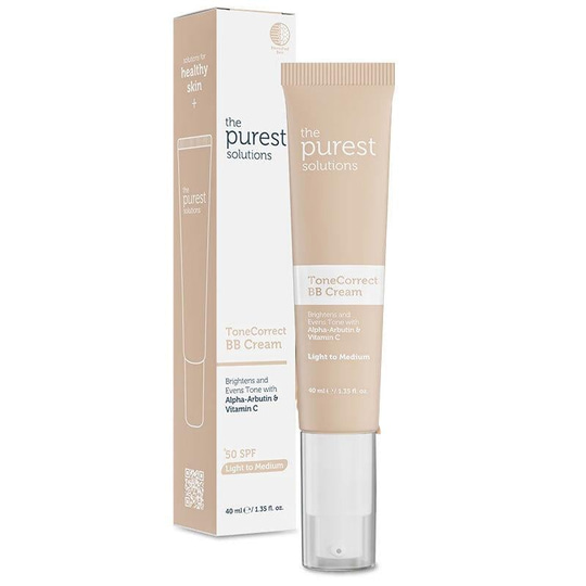 The Purest Solutions Lekeli Ciltler İçin Cilt Tonu Eşitleyici BB Krem SPF50+ 40 ml Açık-Orta Ton