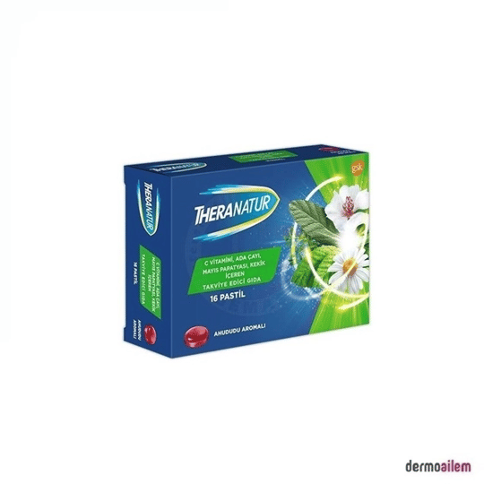 Theranatur Ahududu Aromalı 16 Pastil