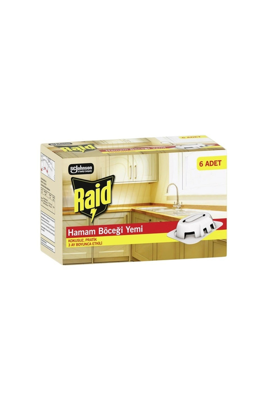Raid Hamam Böceği Yemi 6'lı