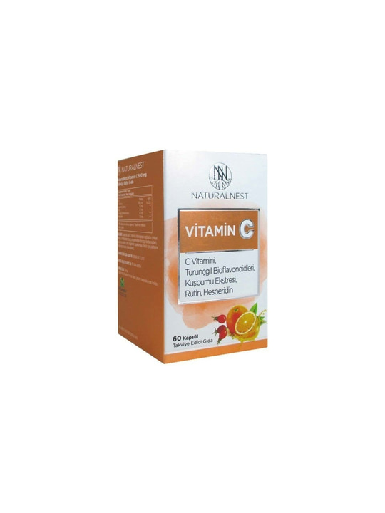 Naturalnest Vitamin c 60 Tablet %25 İndirimli