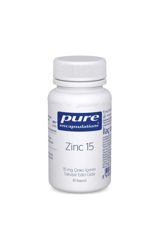 Pure Encapsulations Zinc 15 mg 30 Kapsül