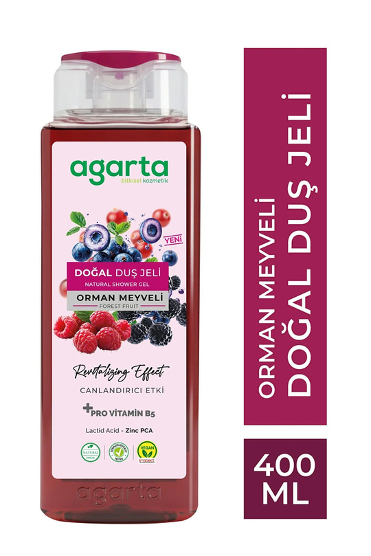 Agarta Orman Meyveli Doğal Duş Jeli 400 ml