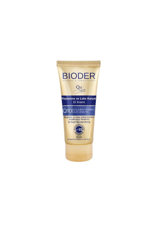 Bioder Yaşlanma Karşıtı Leke ve El Kremi 50 ml