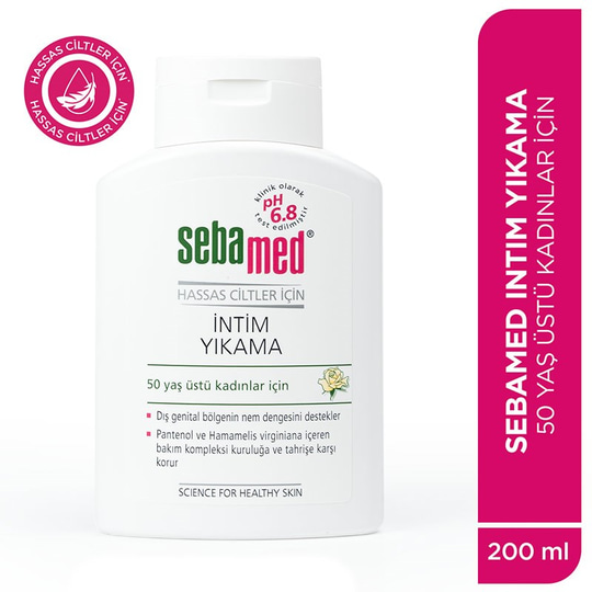 Sebamed Menapoz Intim Genital Bölge Temizleyici 200 ml pH 6.8